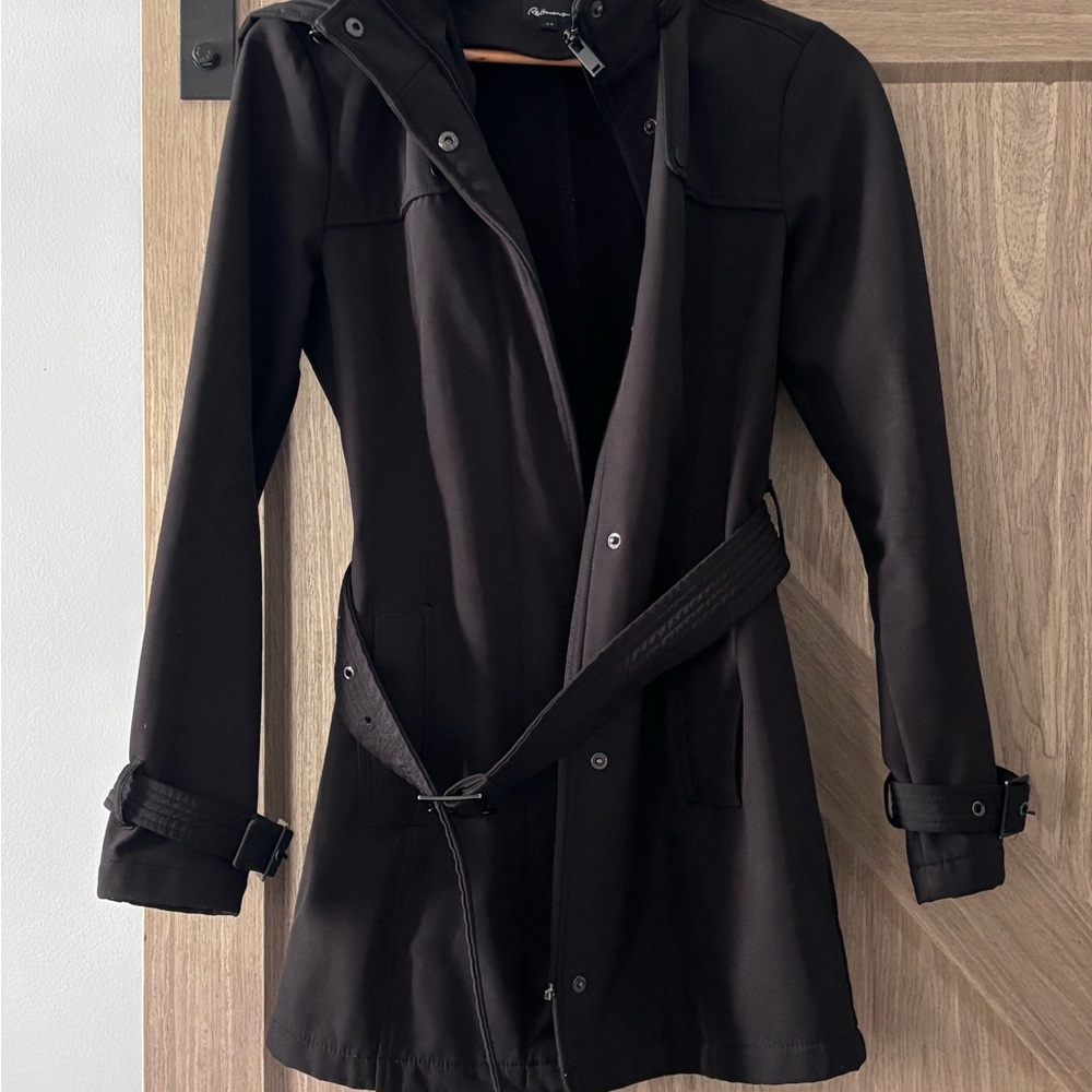 Reitmans Black Trench Coat for Women